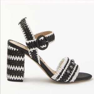 NEVER WORN Sam Edelman Frill Heeled Sandals